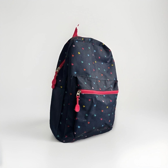 Kids Heart Pattern Backpack - Picture 2 of 4